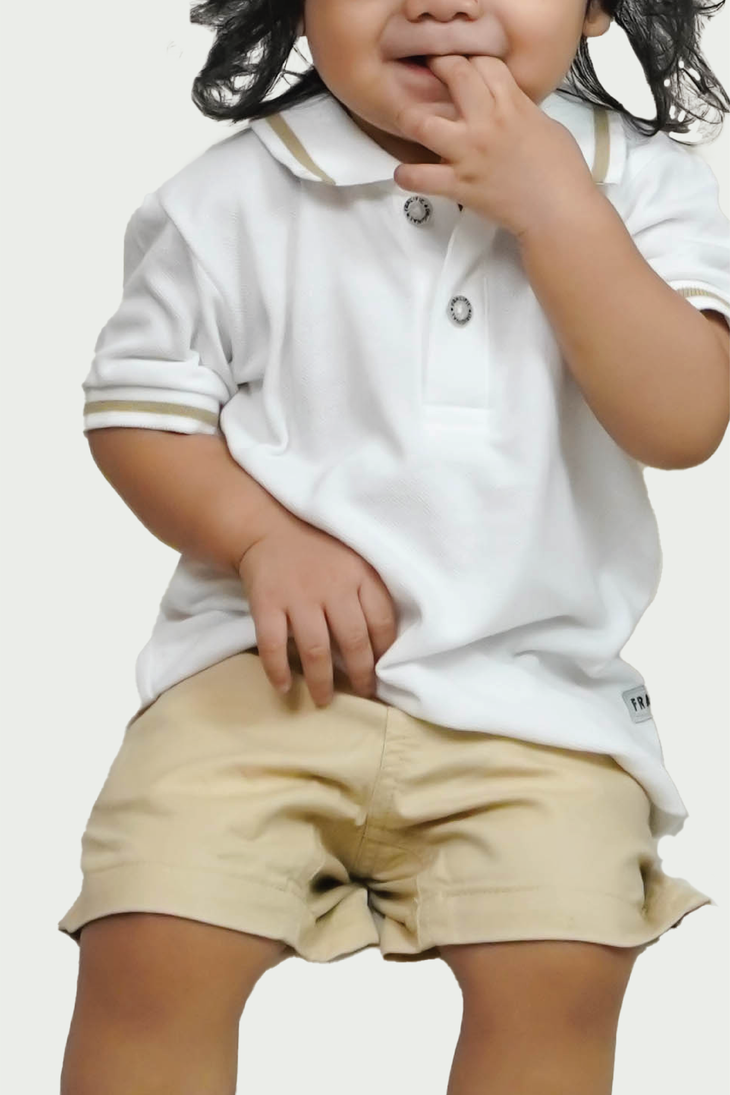 Beige Shorts for Toddler Boys