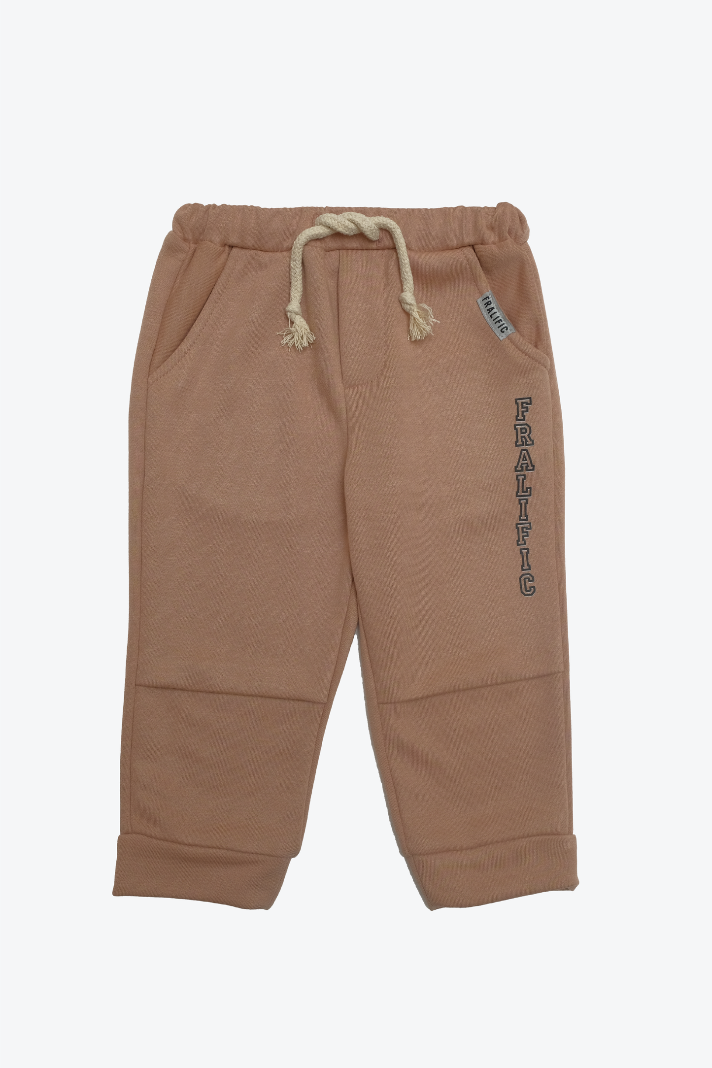 Brown Jogger Pants for Toddler Boys