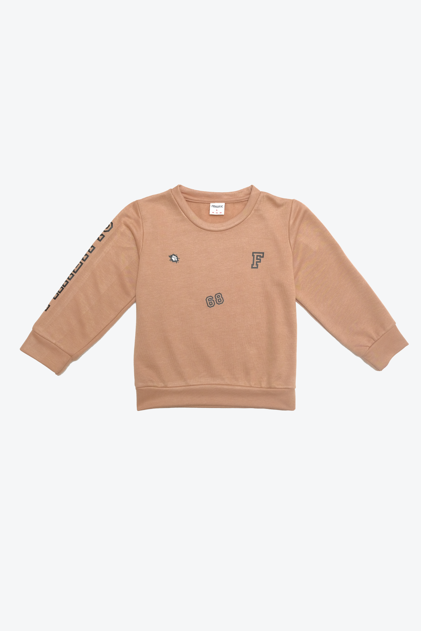 Brown Sweatshirt for Toddler Boys