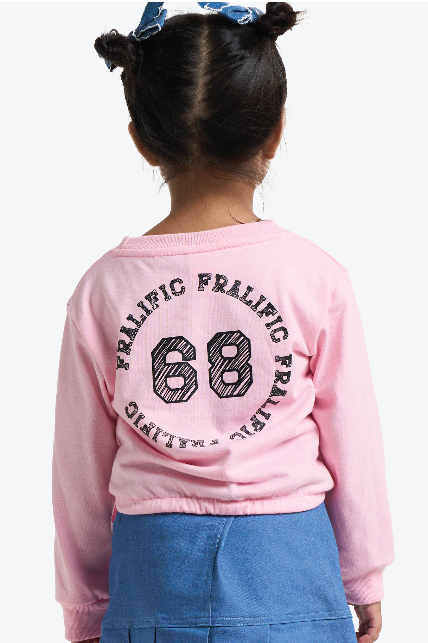 Pink Sweatshirt for Toddler Girls