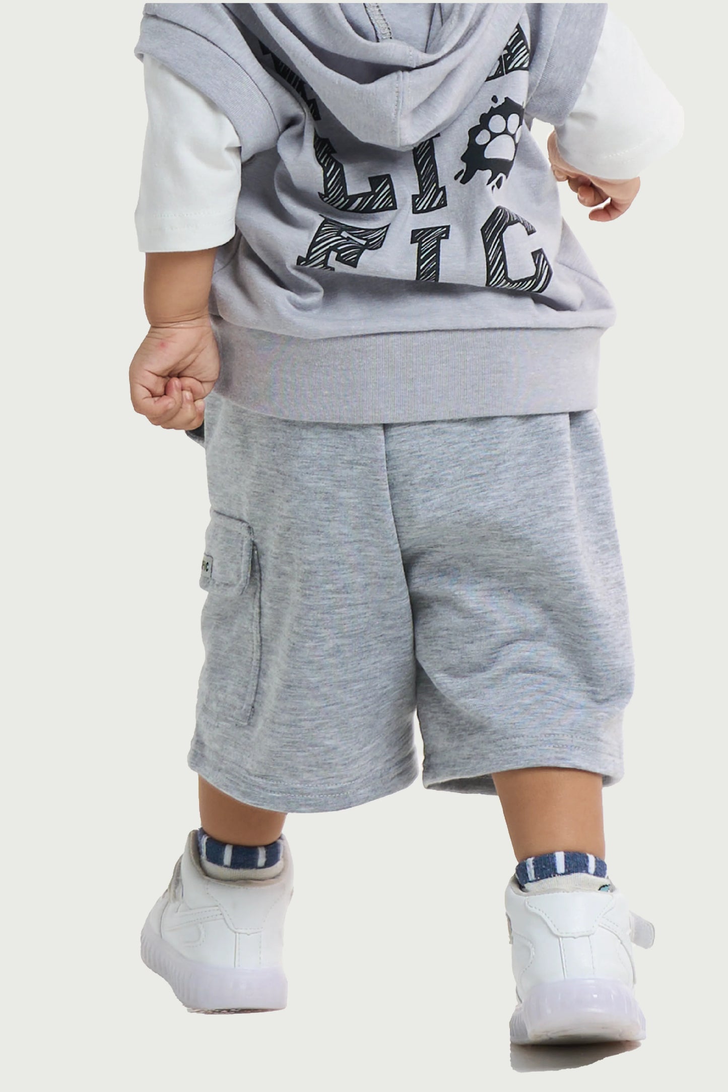 Heather Grey Comfy Shorts for Toddler