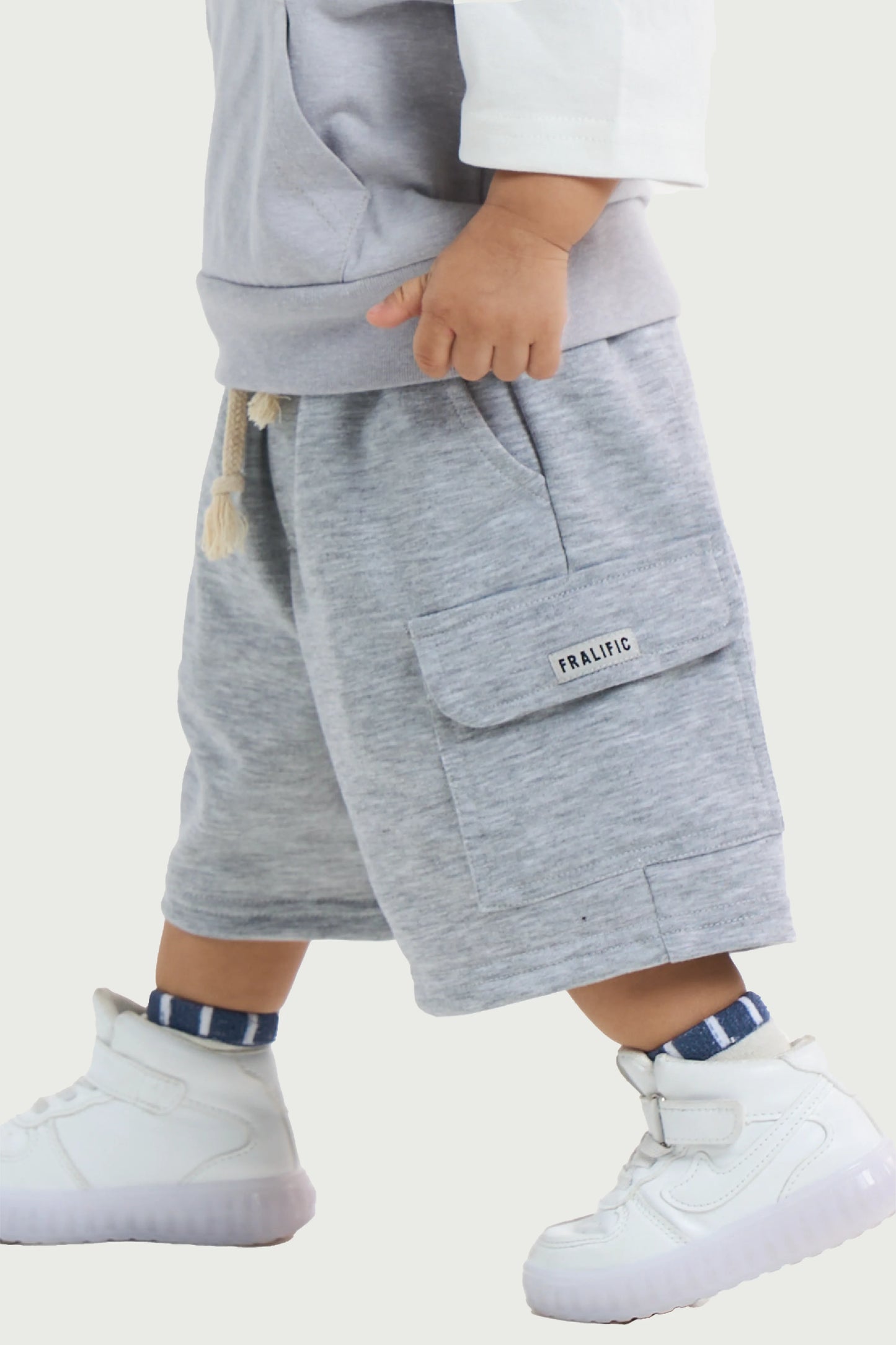 Heather Grey Comfy Shorts for Toddler