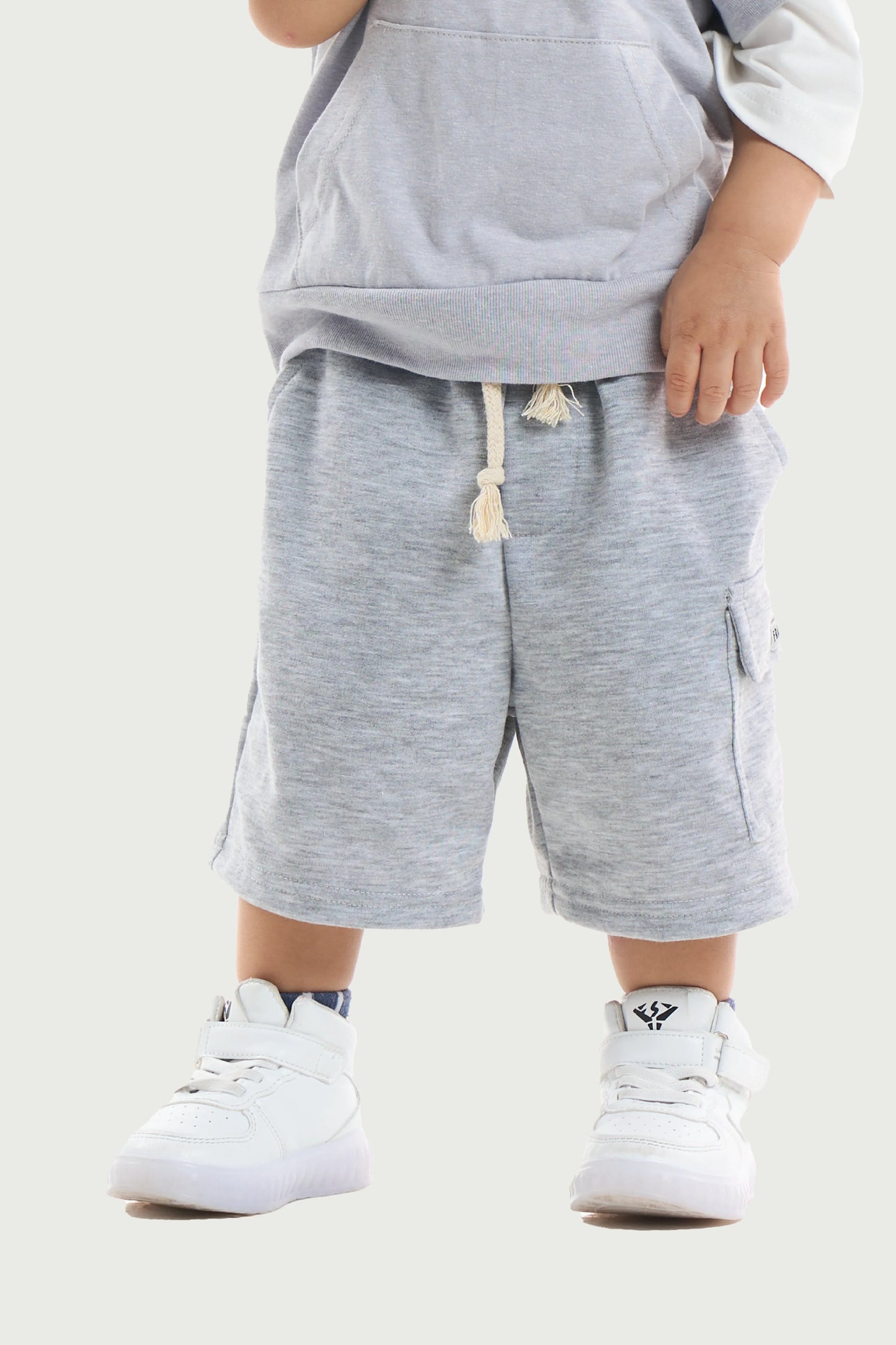 Heather Grey Comfy Shorts for Toddler