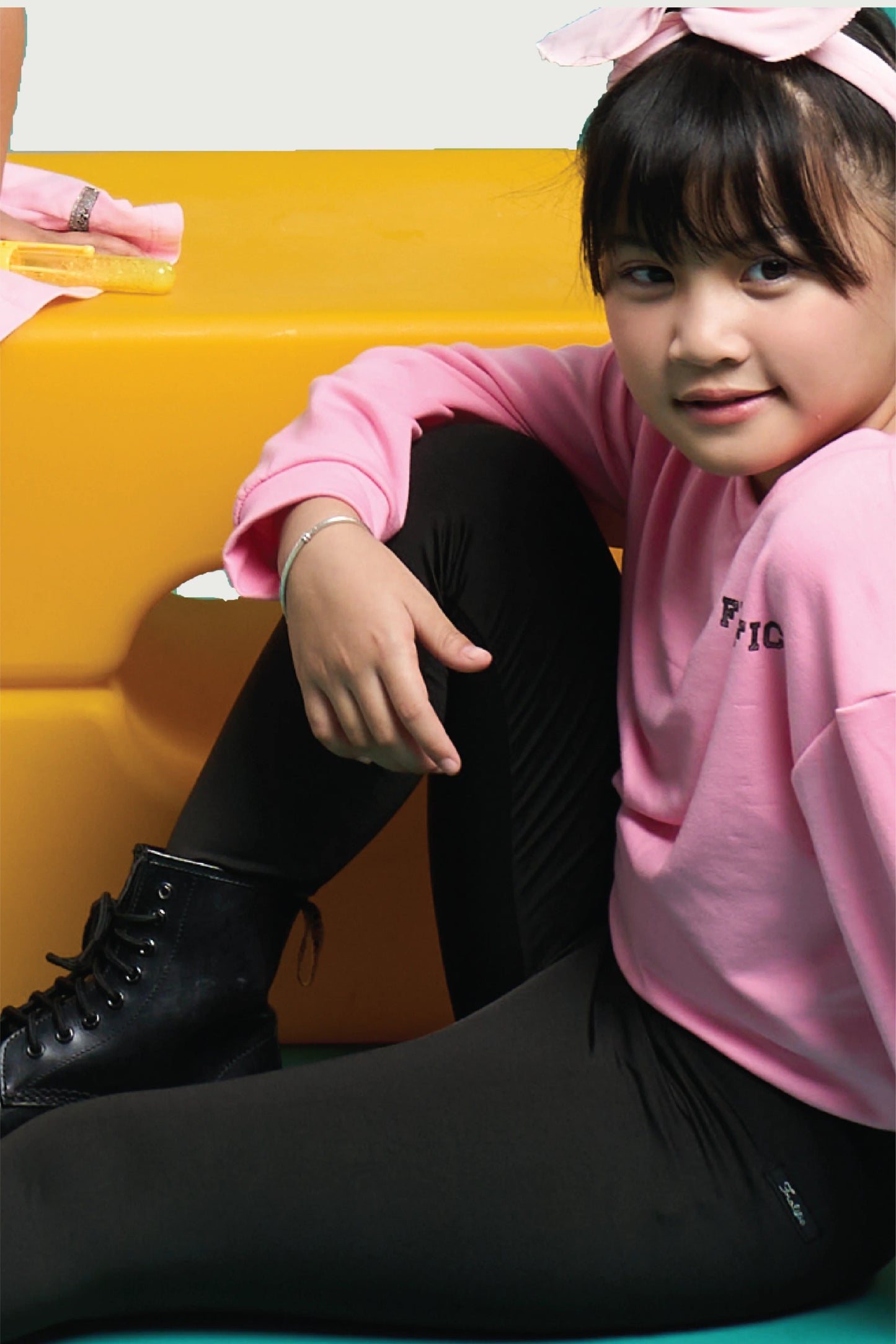 Kids Wear Classic Black Kids’ Cotton Leggings