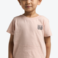 Brown Pocket T-shirt For Toddler Boys