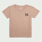 Brown Pocket T-shirt For Toddler Boys
