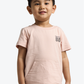 Brown Pocket T-shirt For Toddler Boys