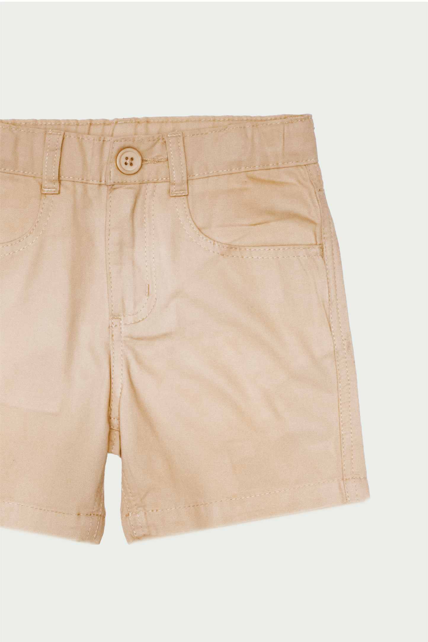 Beige Shorts for Toddler Boys
