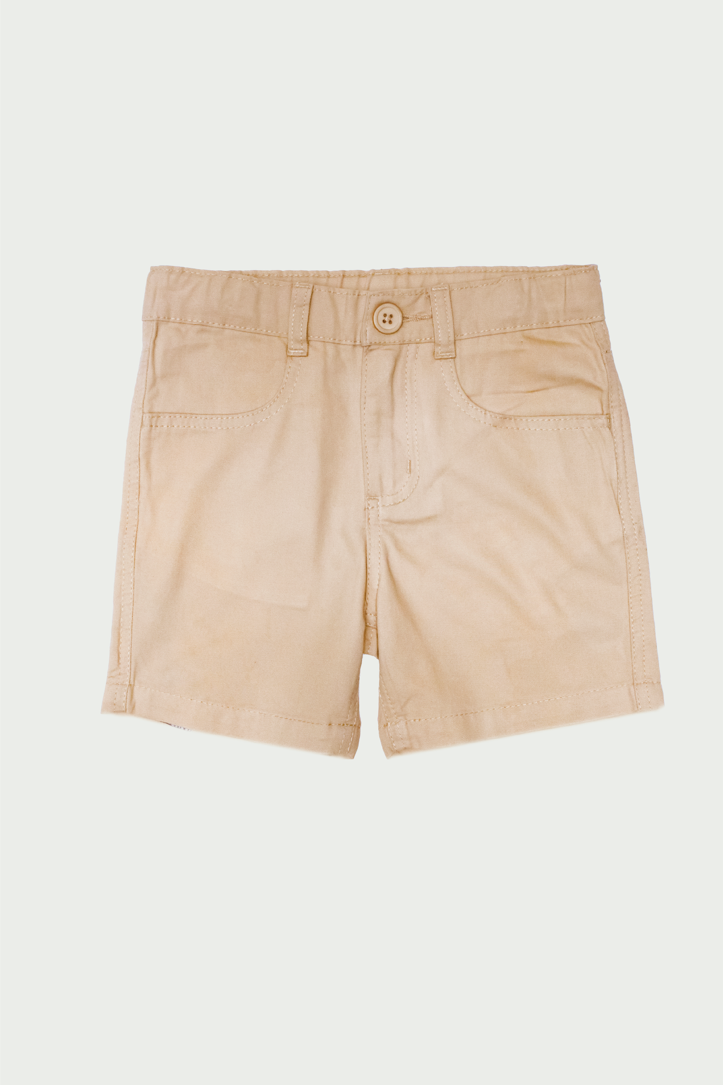 Beige Shorts for Toddler Boys
