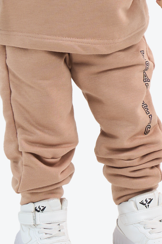 Brown Jogger Pants for Toddler Boys