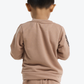 Brown Sweatshirt for Toddler Boys