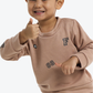 Brown Sweatshirt for Toddler Boys