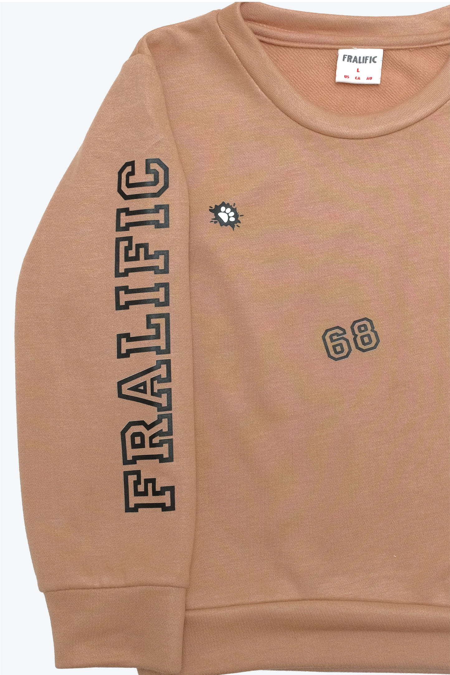 Brown Sweatshirt for Toddler Boys