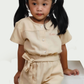 Beige Romper for Toddler