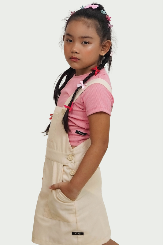 T shirt and Jumper Skirt for Toddler Girls