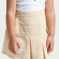 Beige Skirt for Toddler  Girls
