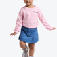 Pink Sweatshirt for Toddler Girls