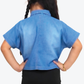Chambray Blouse for Girls Kids