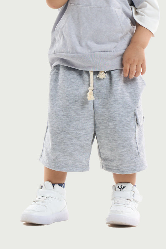 Heather Grey Comfy Shorts for Toddler