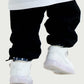Black Cargo Jogger Pants for Toddler