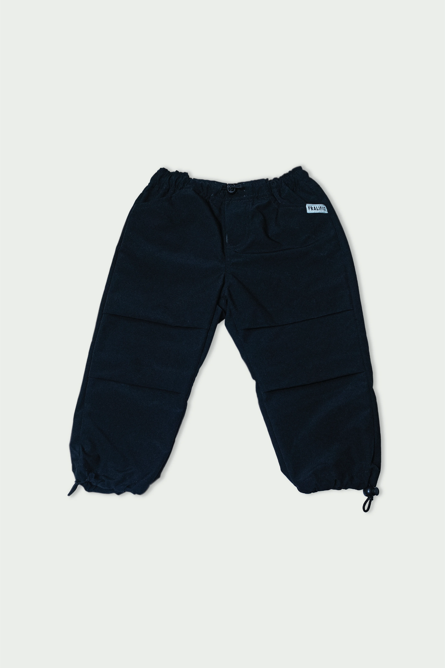 Black Cargo Jogger Pants for Toddler