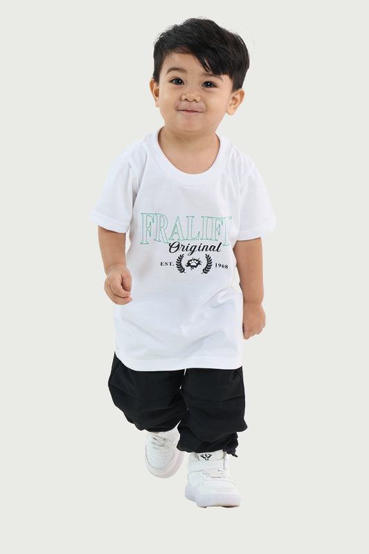 Black Cargo Jogger Pants for Toddler