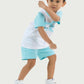 Teal T-Shirt and Shorts Set for Toddler