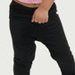 Classic Black Stretch Leggings for Toddlers