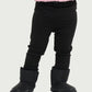 Classic Black Stretch Leggings for Toddlers
