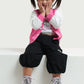 Black Cargo Jogger Pants for Toddlers
